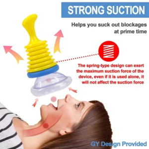 Can Be Used By The Elderly And Children Choking Emergency Device